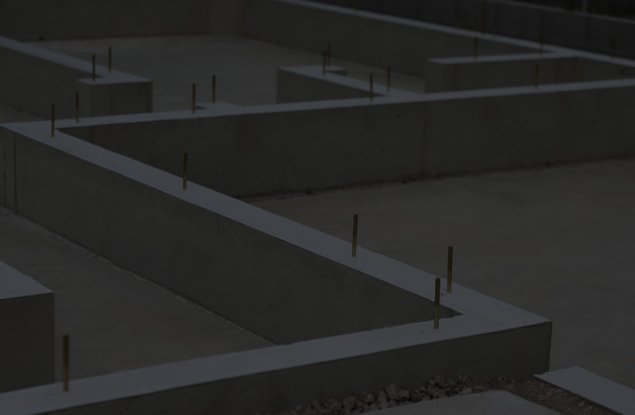 家の寿命を決める、大切な土台。 基礎