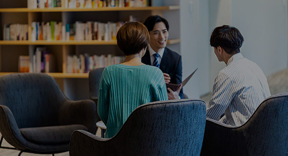 ご相談したい内容を事前に伝えることができます。