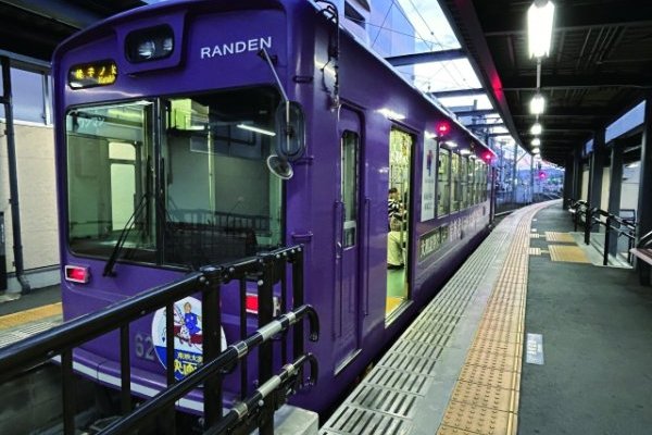 京福北野線「北野白梅町」駅